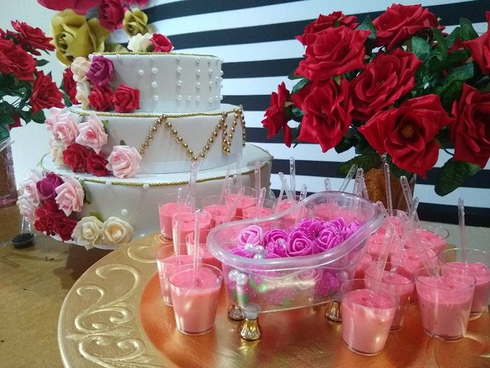 Decoração Chá da Di 