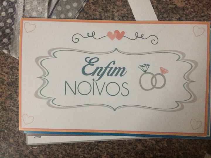 Plaquinhas (ainda não estavam finalizadas)