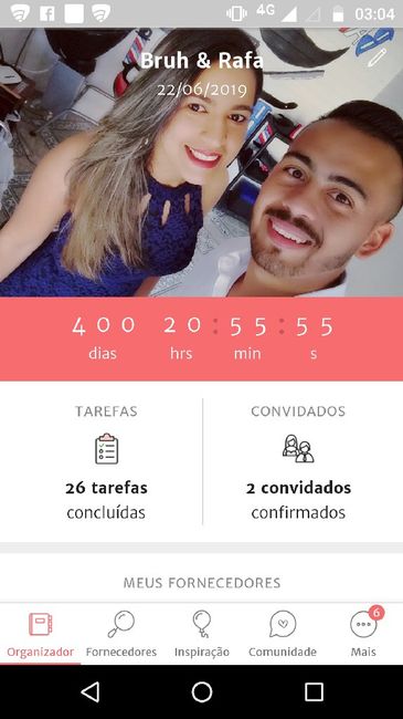 e o cronometro marca 400 dias 😍 - 1