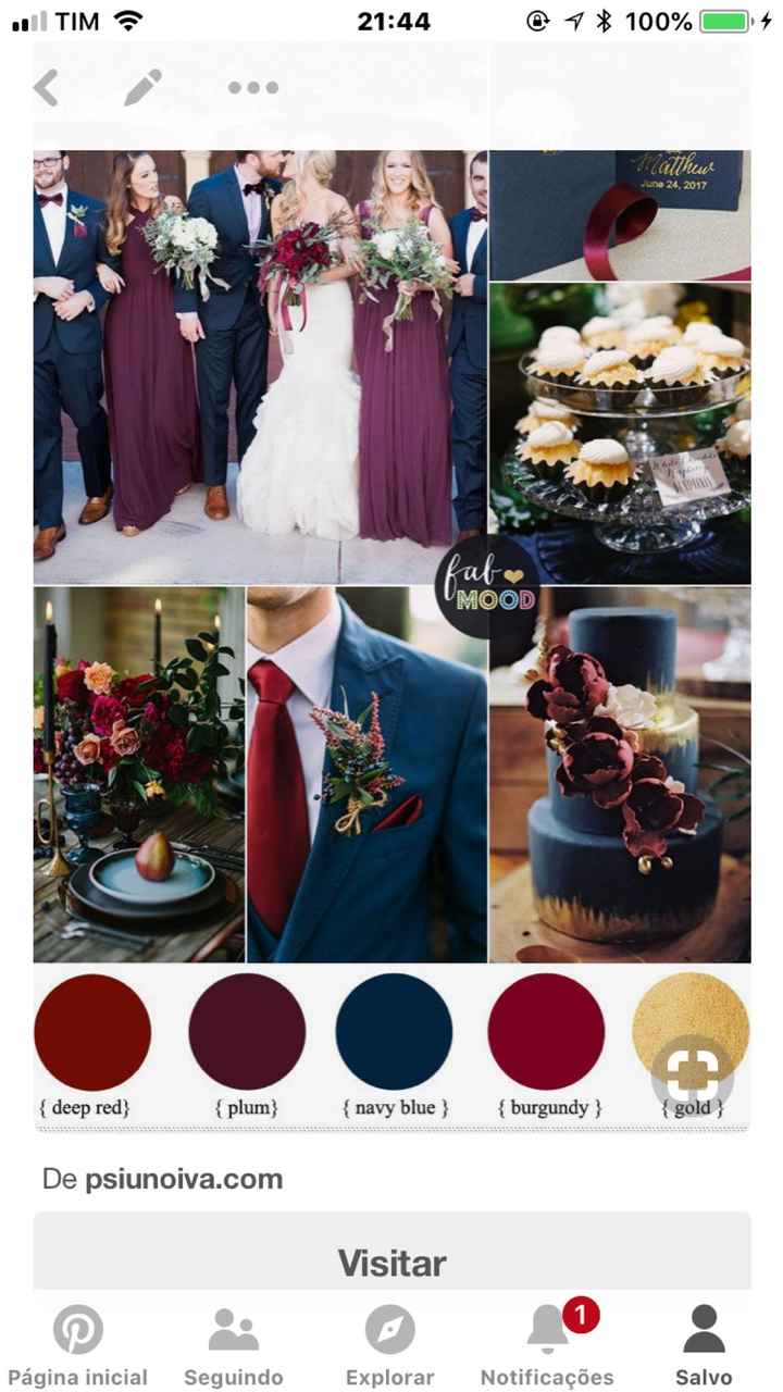 Qual vai ser a cor do casamento de você ? - 1