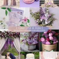 Cor da ornamentação da festa. - 2