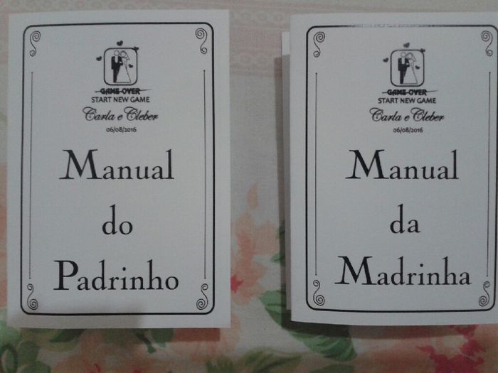 Noivinhas!alguém tem algum link ou modelo do manual dos padrinhos e madrinhas pra enviar? - 1