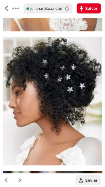 Penteado para negras cacheadas - 2