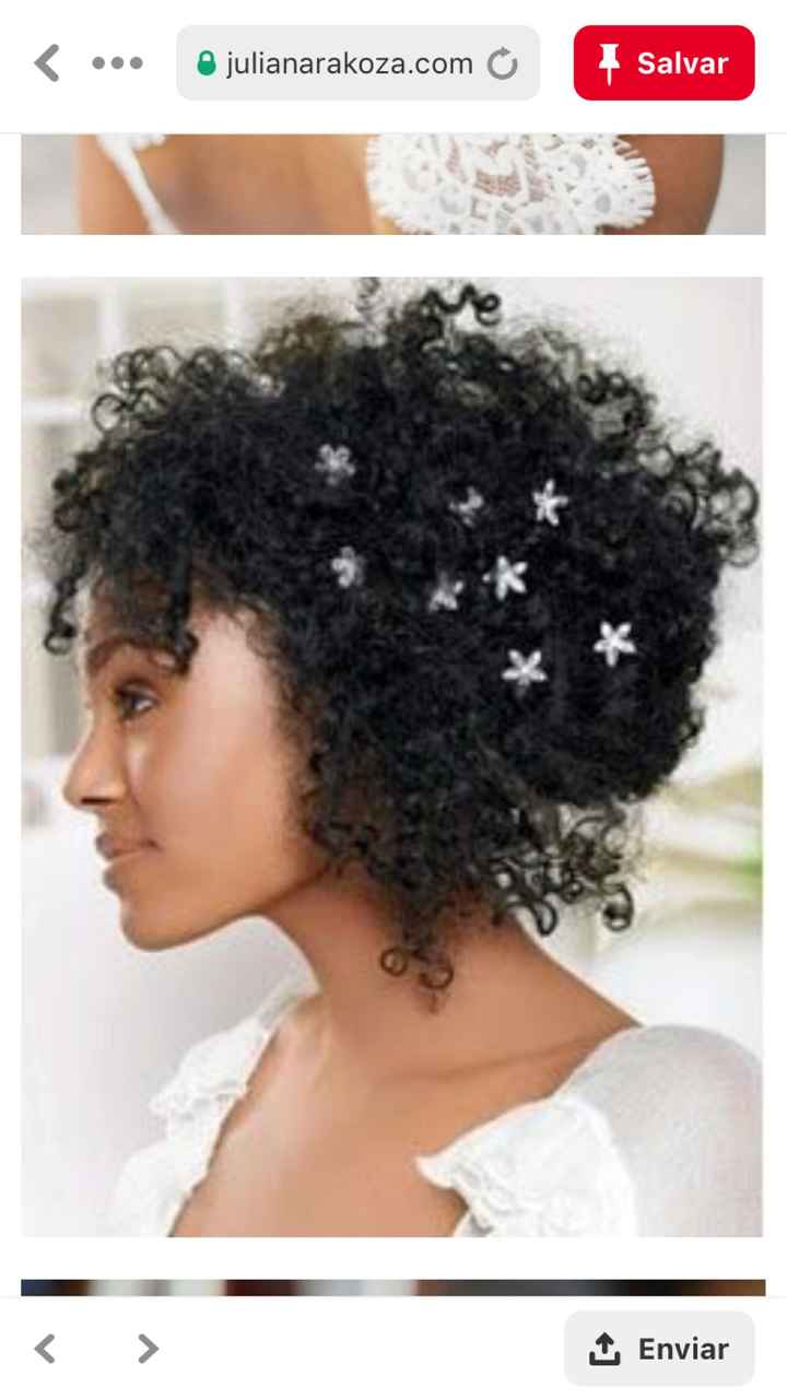 Penteado para negras cacheadas - 2