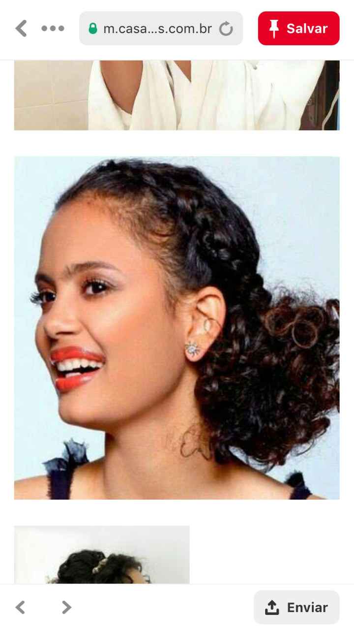 Penteado para negras cacheadas - 3