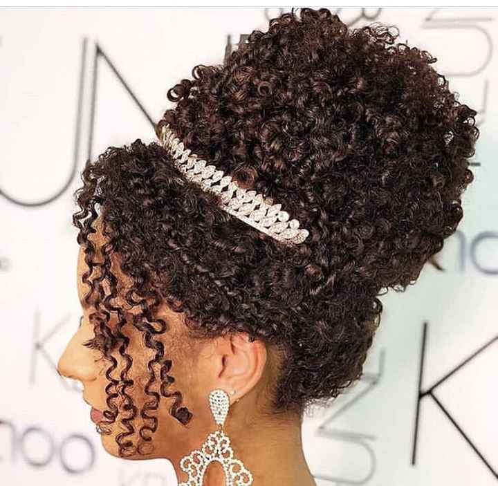 Penteado para negras cacheadas - 2
