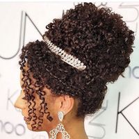 Penteado para negras cacheadas - 2