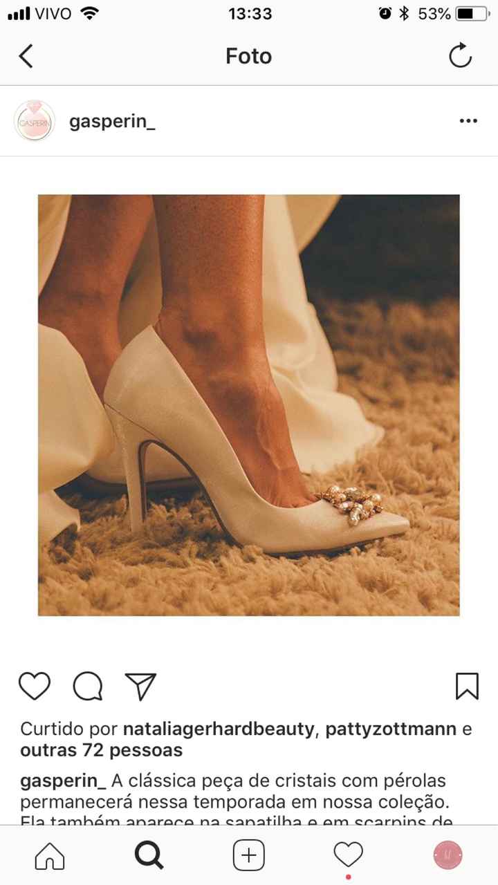 Sapato da Noiva - 2