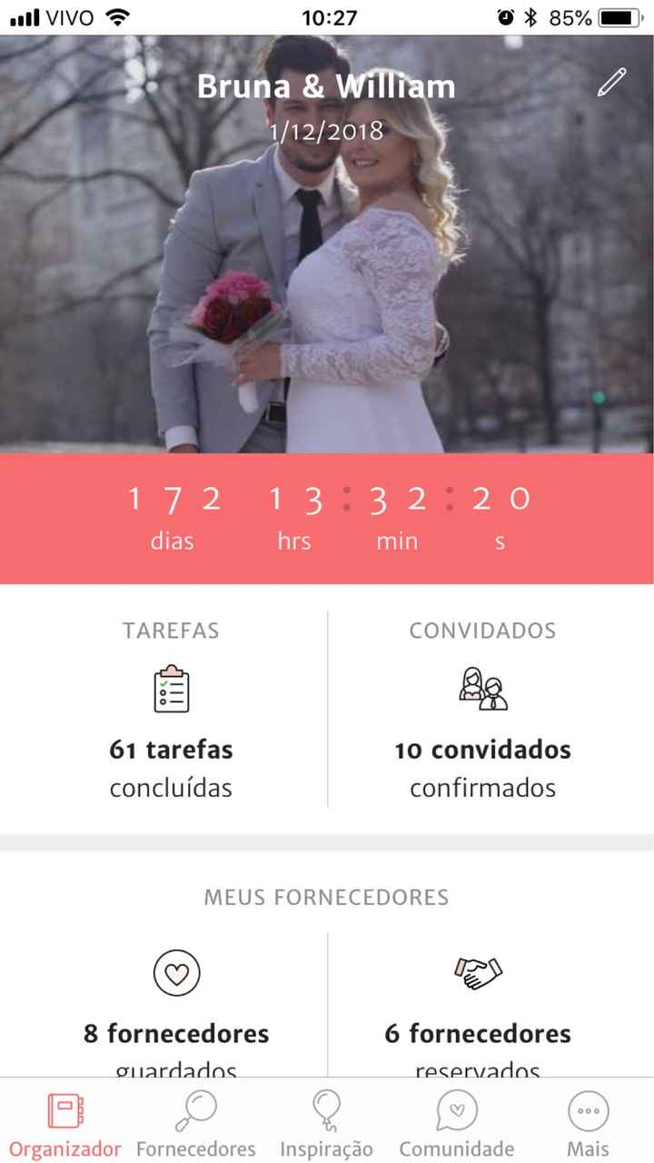 Tempo para o casório - 1