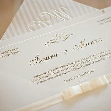 Convites de casamento - 3