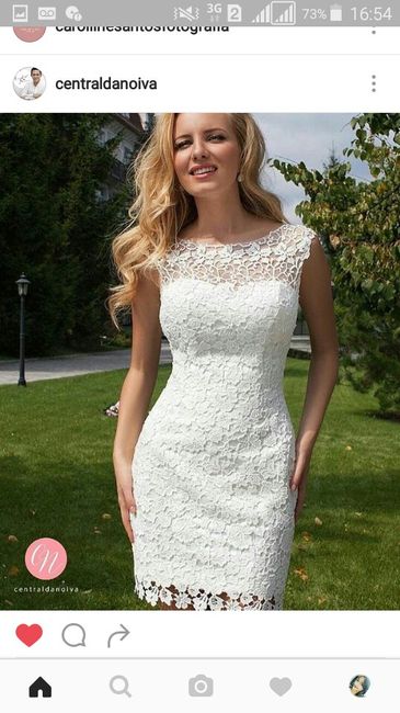 Look para casamento no civil - cartório - 1