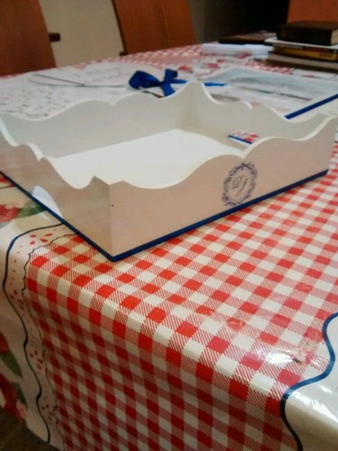 Diy: kit toalete, placas, porta aliança e caixinha pra gravata - 4