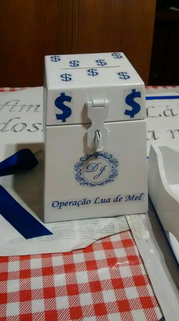 Diy: kit toalete, placas, porta aliança e caixinha pra gravata - 5