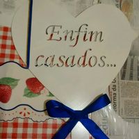 Diy: kit toalete, placas, porta aliança e caixinha pra gravata - 1