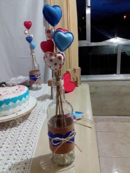 Meu noivado...decoração diy - 2