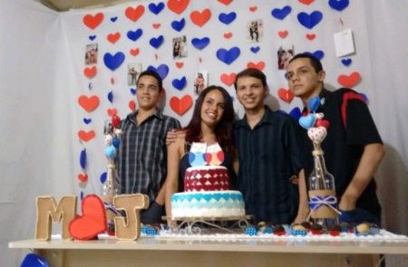 Meu noivado...decoração diy - 15