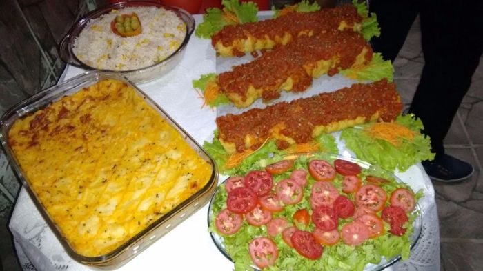 Jantar, estava uma deliçia