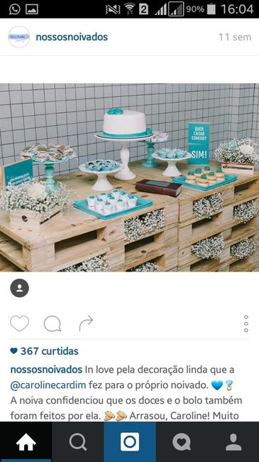 Idéias de decoração para noivado