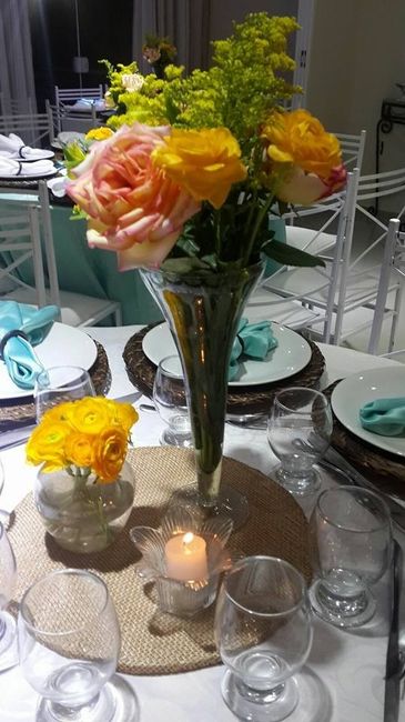 Flores amarelas.