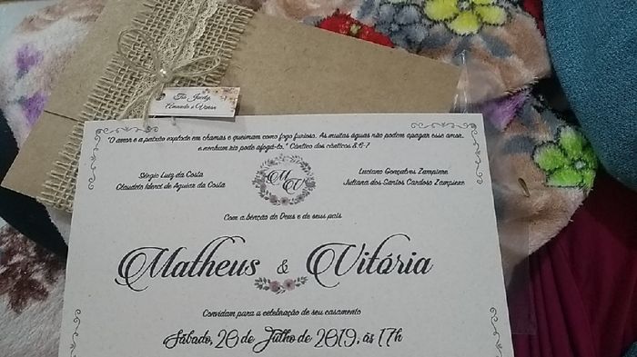 Caixa padrinhos, convite e lembrancinha!!! - 3