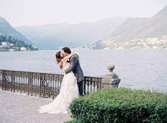 7. Beijo com paisagem