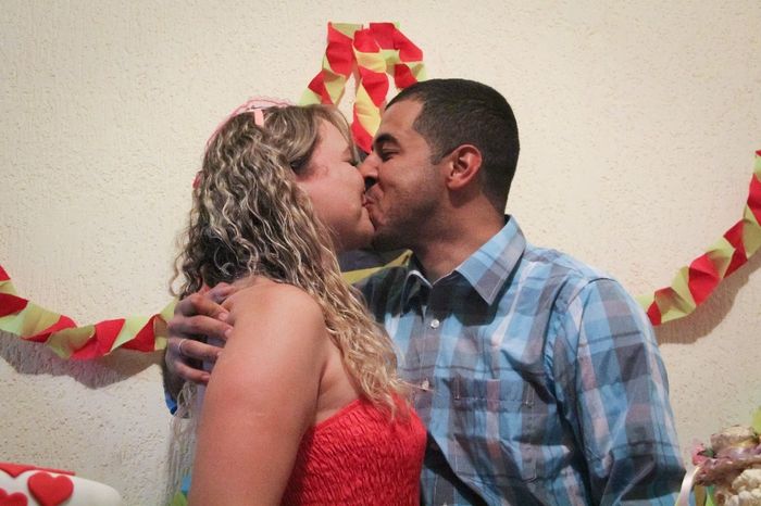 O beijo (eu morrendo de vergonha)
