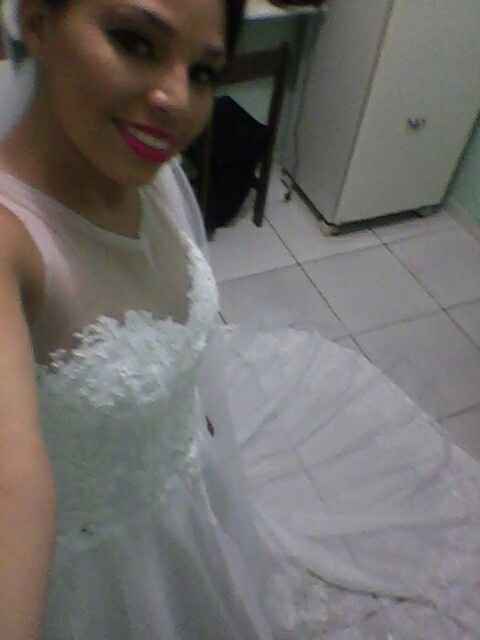 Teste de make.cabebo e vestido semi pronto - 8