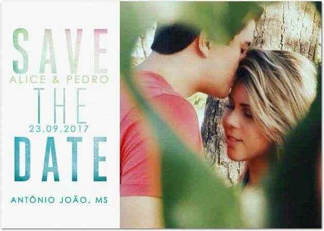 Save the date. - 1
