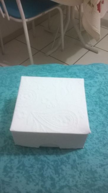 Minha caixinha para os Bem casados.