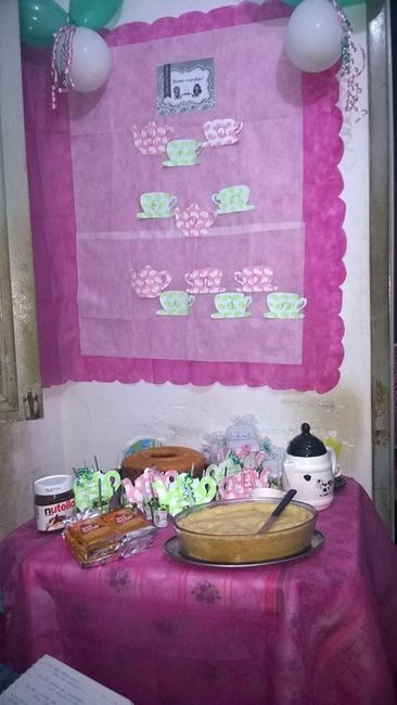 A decoração