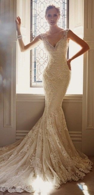 Um vestido bem romantico
