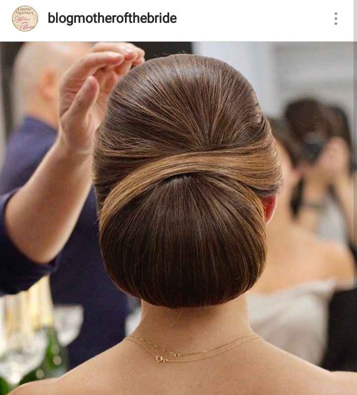 Fiz meu teste do penteado/noiva clássica - 1