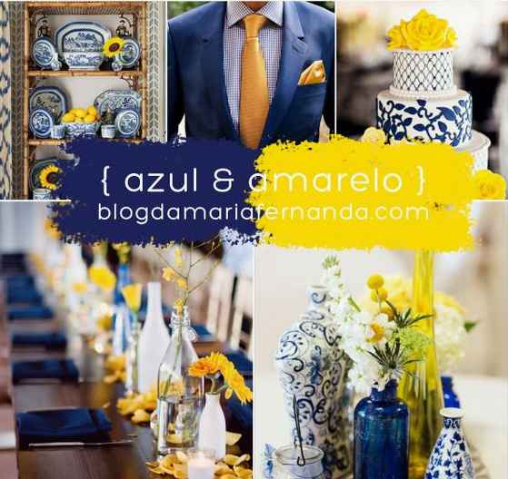 Azul e Amarelo