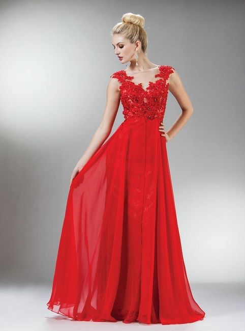 Inspiraçãoes de vestidos de madrinha/vermelho 8
