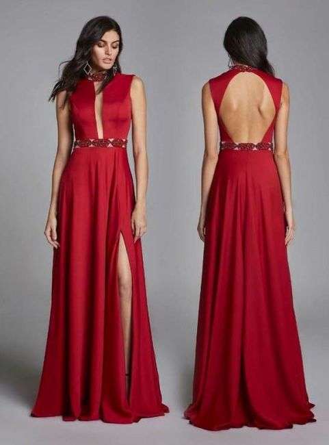 Inspiraçãoes de vestidos de madrinha/vermelho 10