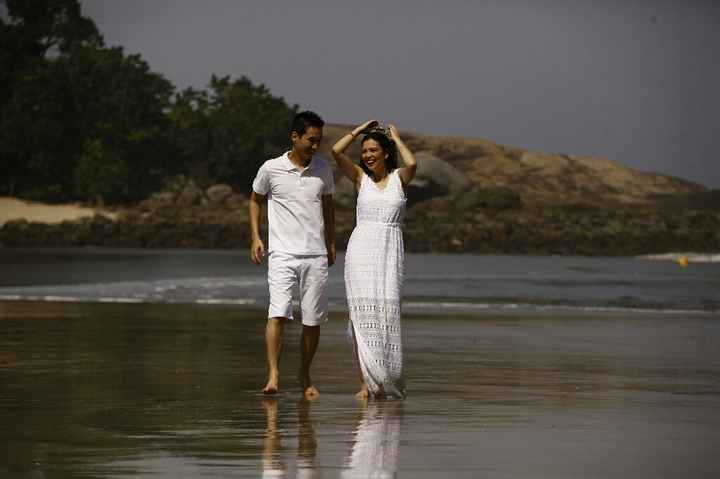  Pre wedding na praia, dicas? - 3
