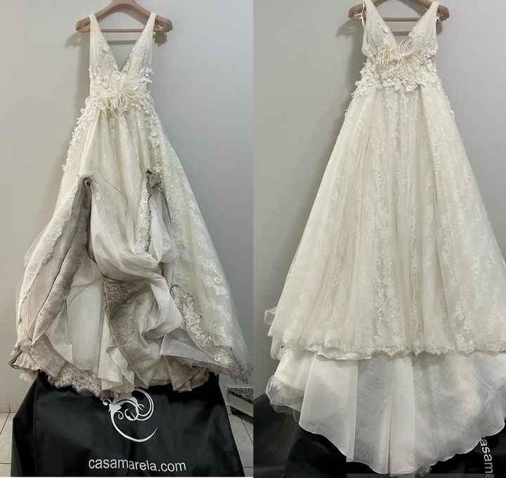 Onde lavar o vestido de noiva? - 1