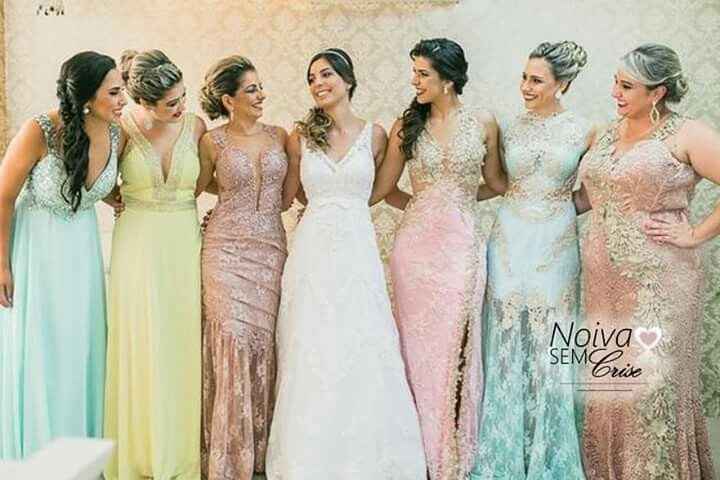 Vestido das madrinhas - 1