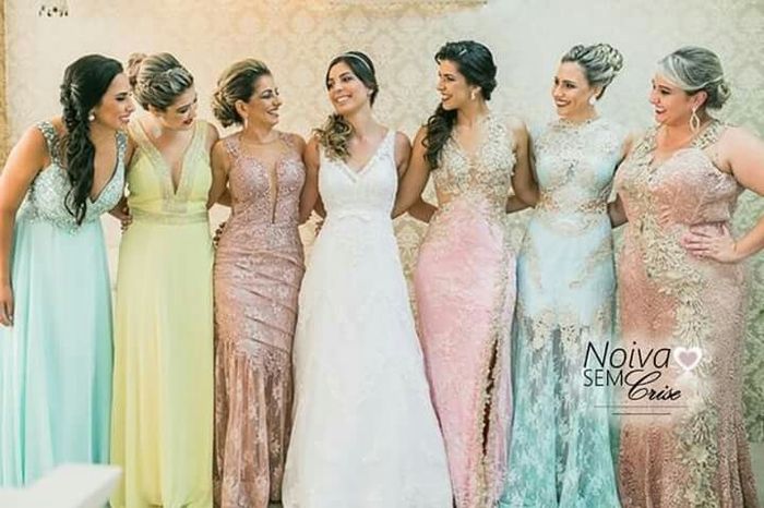 Vestido das madrinhas - 1