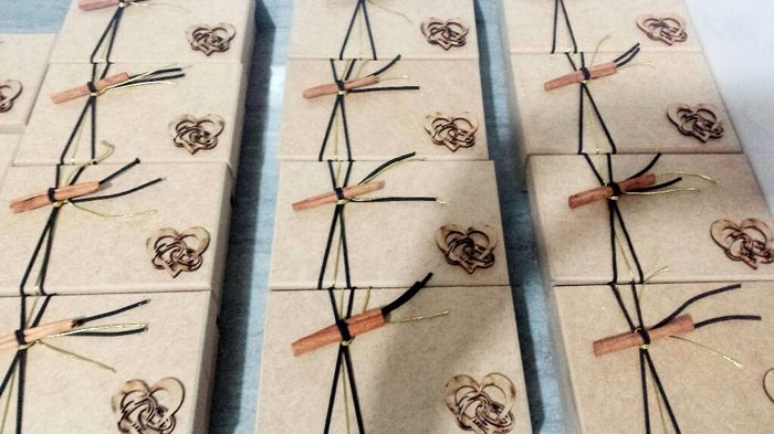 O convite dos padrinhos ficou pronto - 100% diy - 8