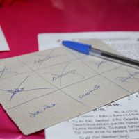 Bingo do casamento