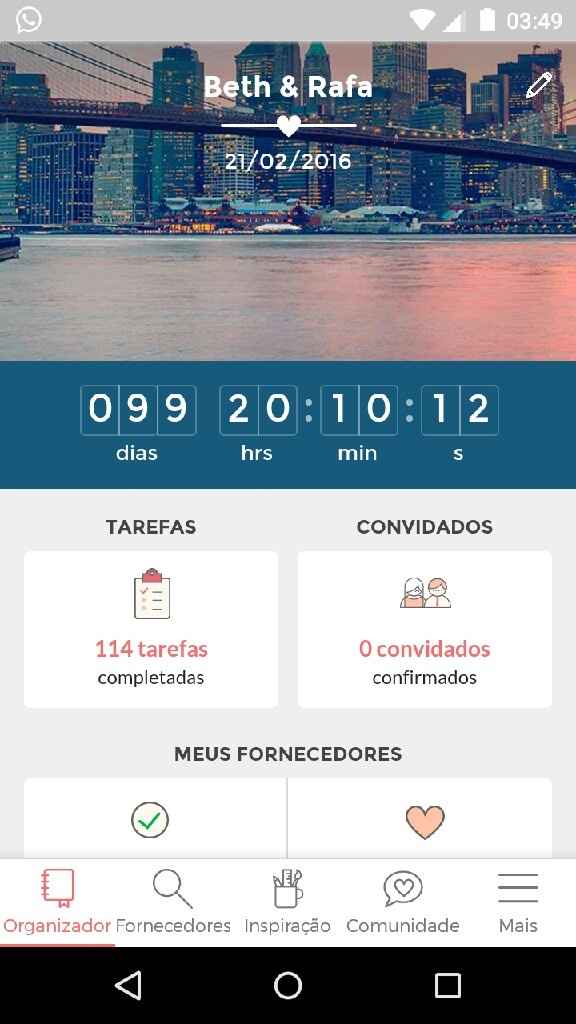 Entrei nos 2 dígitos *-* quantos dias faltam pra vocês ? - 1