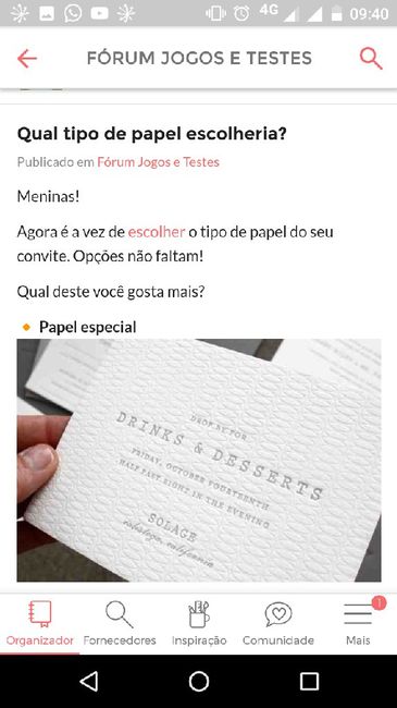 Como quer entregar o convite aos convidados? - 11