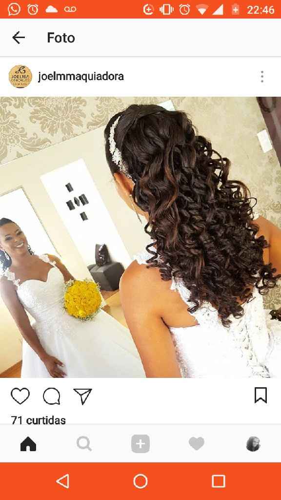 Qual será o tipo do penteado? - 1