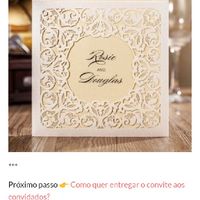 Como quer entregar o convite aos convidados? - 2