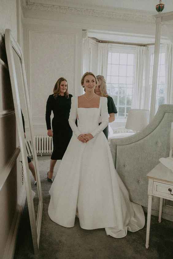 Vestido de noiva para casamento no civil - 3