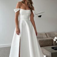 Vestido de noiva para casamento no civil - 1