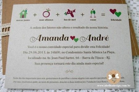 Convites - linha do tempo - 4