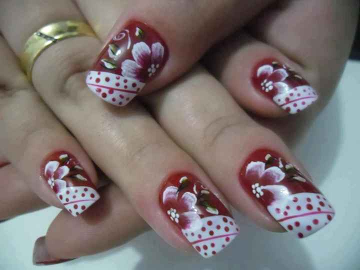 Vermelho com branco