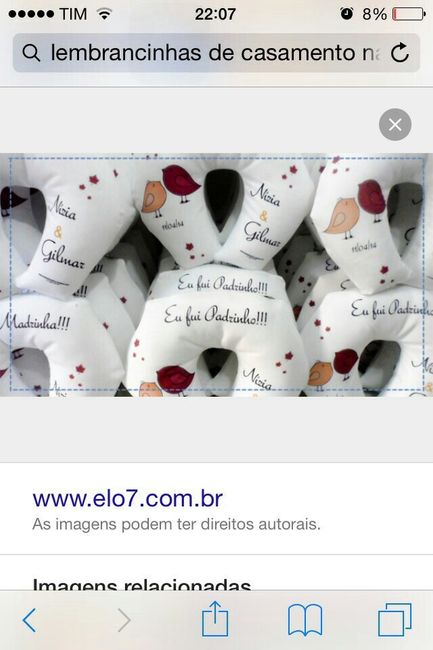 Presente para madrinhas e padrinhos - 1